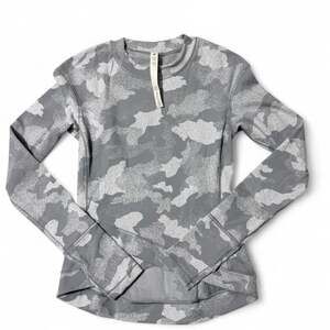 Lululemon Close to Crossing Long Sleeve Rulu Camo Shirt Size 4